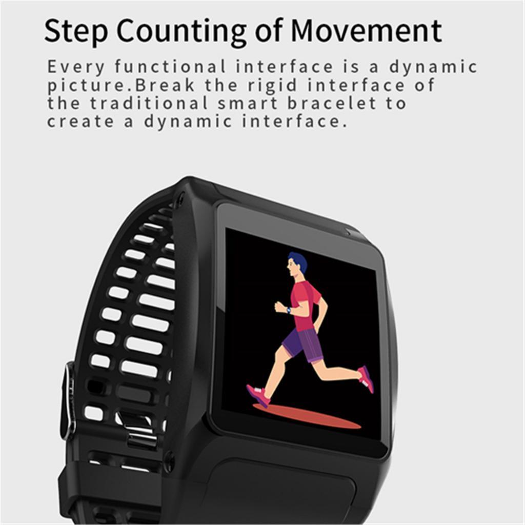 Smart Bracelet Fitness Tracker Heart Rate Monitoring Activity Tracker Sports Mode Monitoring IP67 Waterproof Sports Bracelet