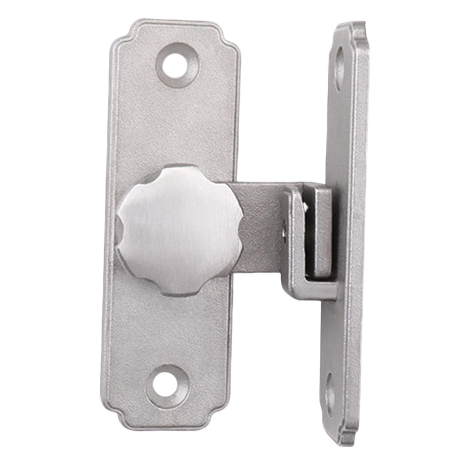 Barn Sliding Door Latch Lock Door with Mounting Screws for Garage