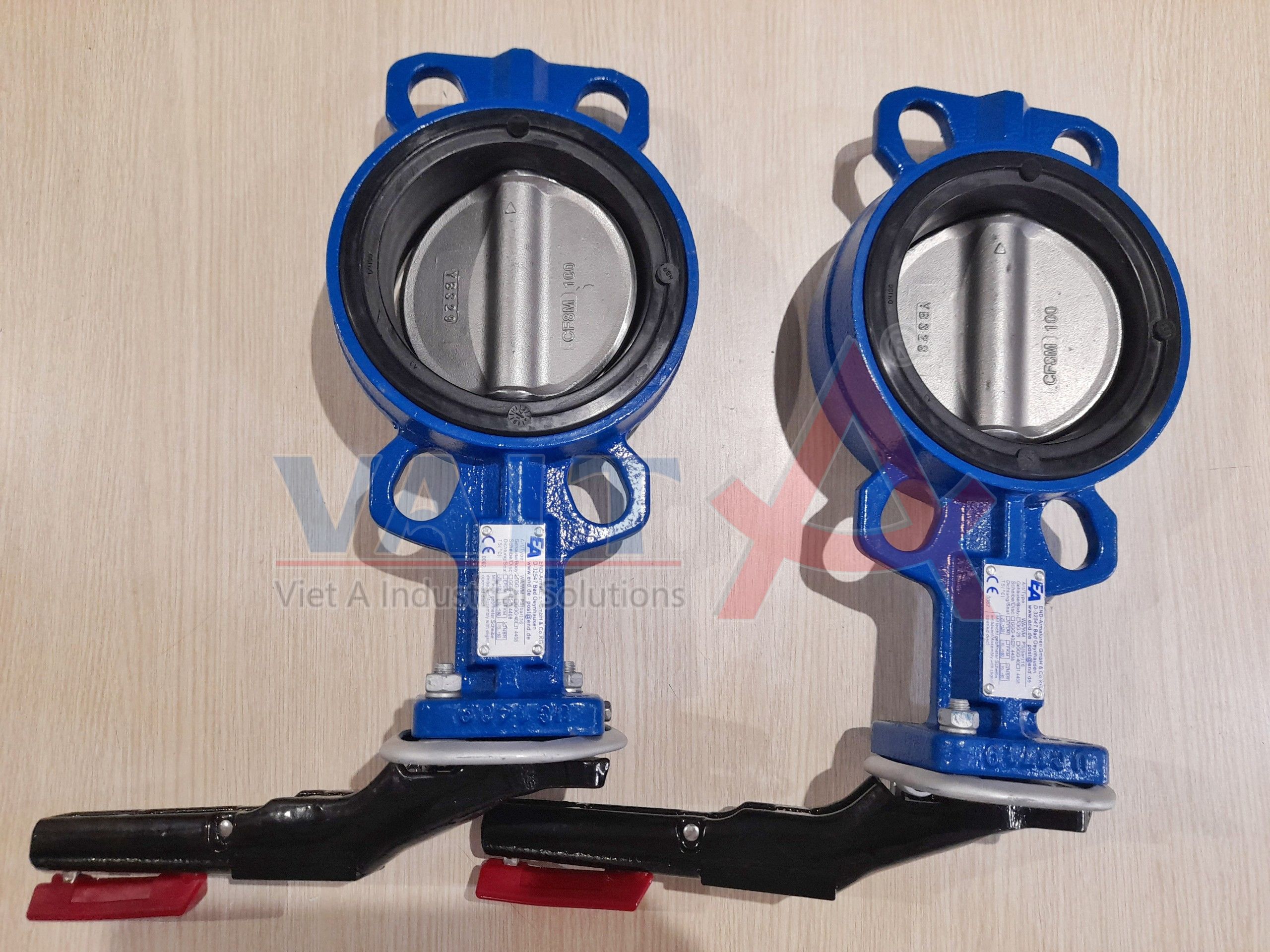 Van bướm - Van công nghiệp (Butterfly Valve) DN100, PN10/16