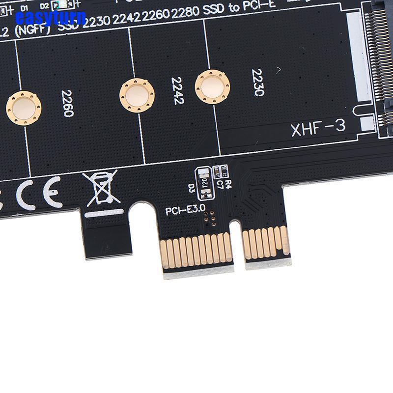 Đầu chuyển đổi PCIE sang M2 PCI Express 3.0 x1 NVME SSD hỗ trợ 2230 2242 2260