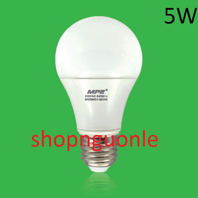 Đèn led bulb 9W/ 5W/ 3W tròn- ánh sáng trắng mpe, giá tốt, (NÊN MUA), chất lượng, uy tín, tiết kiệm điện năng