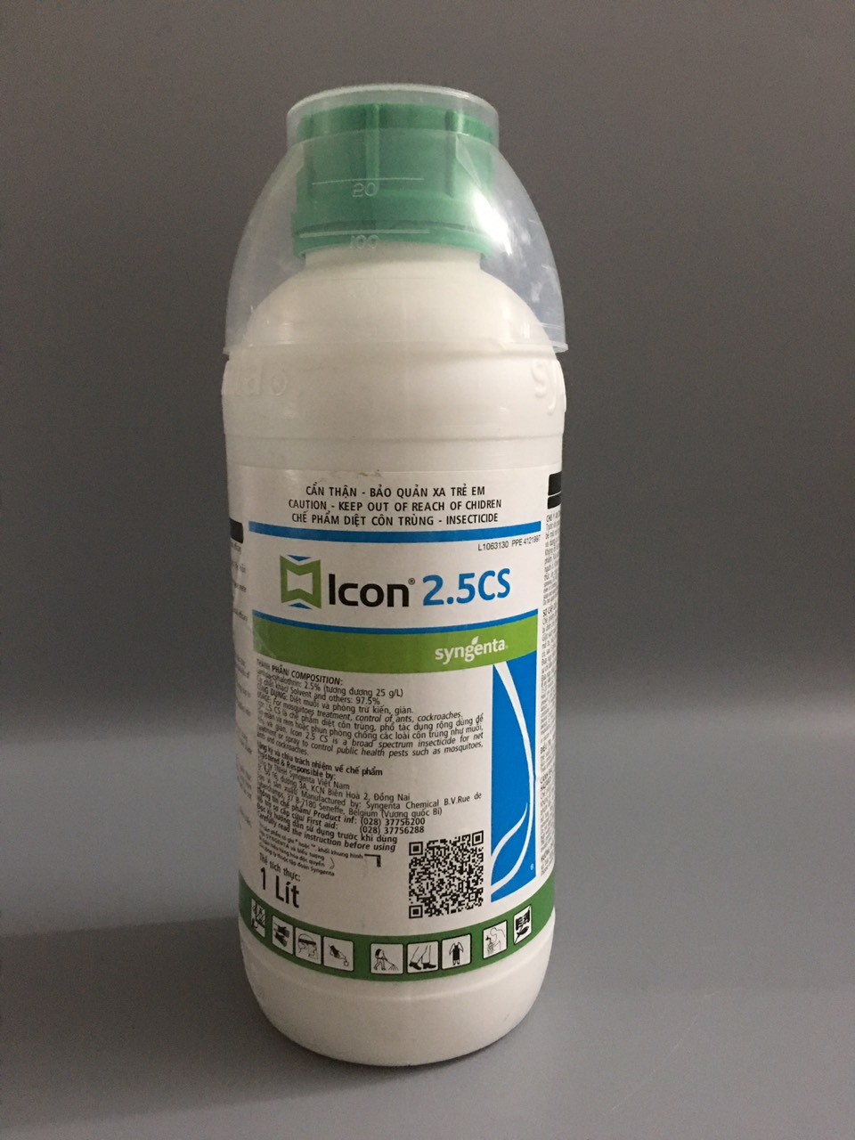 Thuốc diệt muỗi Icon 2,5CS (1lít/chai) nhập khẩu Bỉ