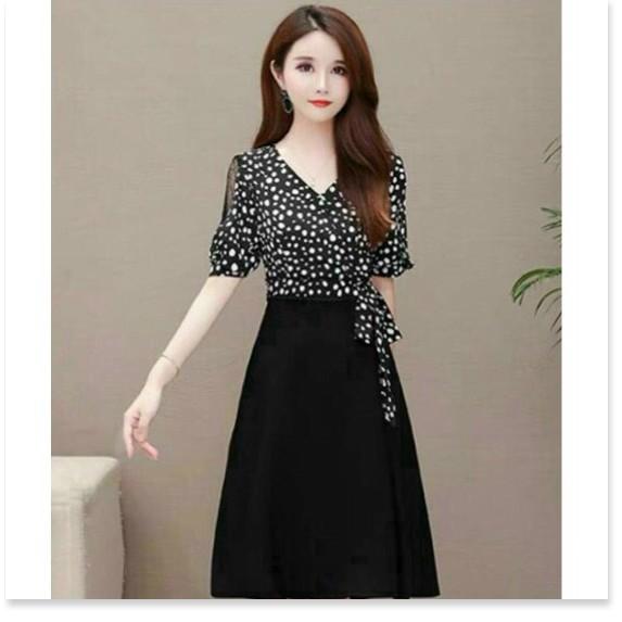 ĐẦM LỤA THIẾT KẾ HỌA TIẾT ĐƠN GIẨN NHƯNG KHÔNG KÉM PHẦN SANG TRỌNG THỜI TRANG MỚI KME