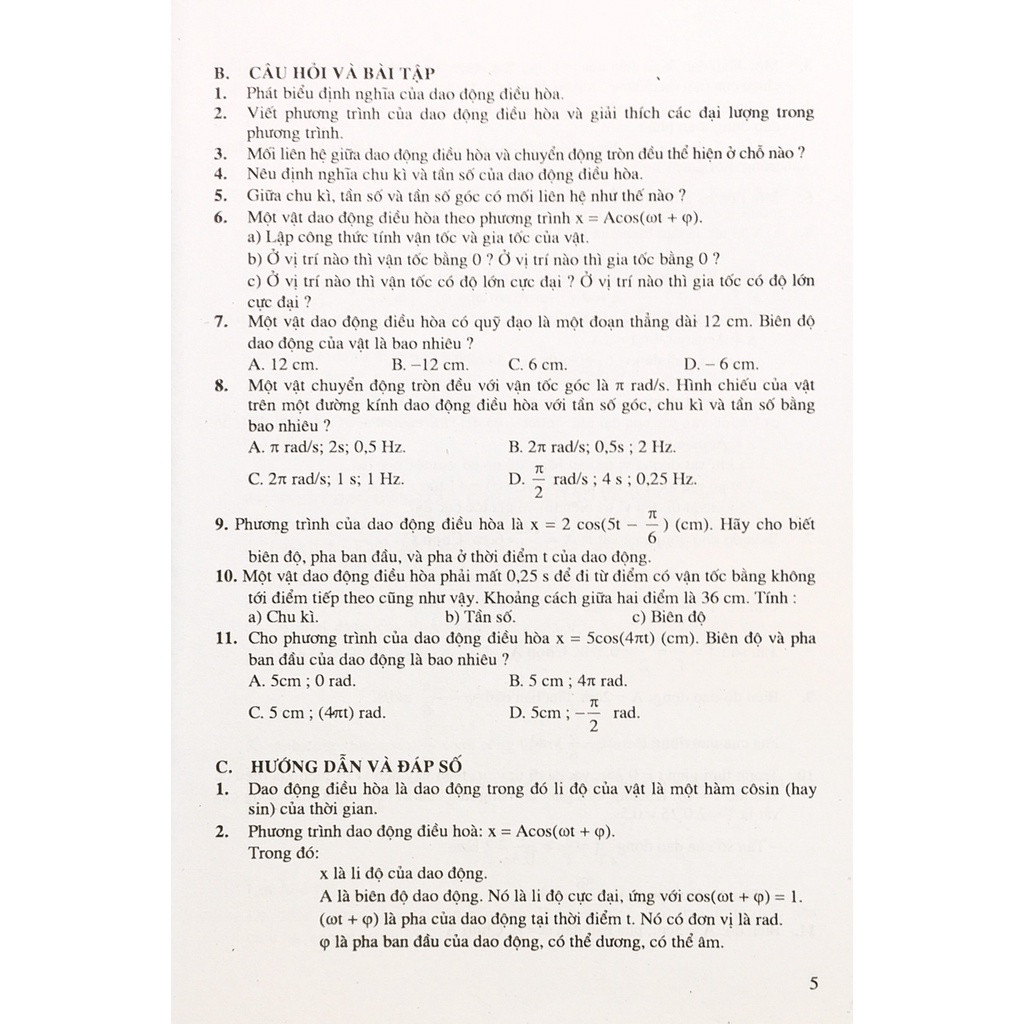 Sách - Giải Bài Tập Vật Lí 12 ( HA)