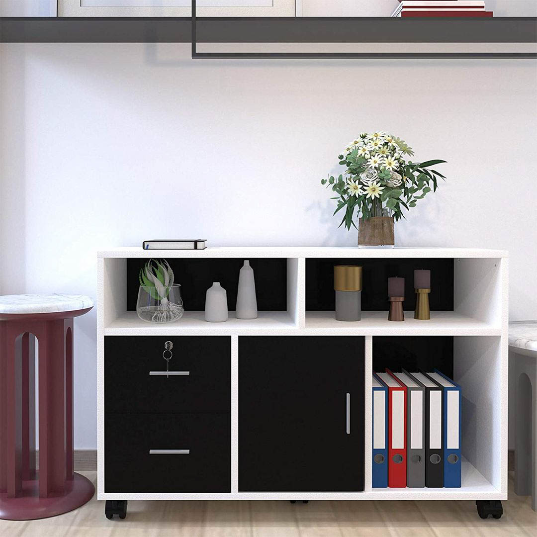 Kệ để máy in SMLIFE Plum