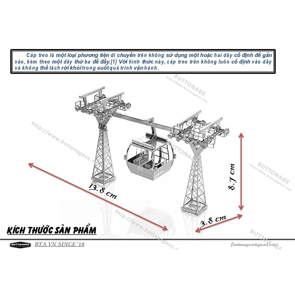 Mô Hình Lắp Ráp 3d Cáp Treo