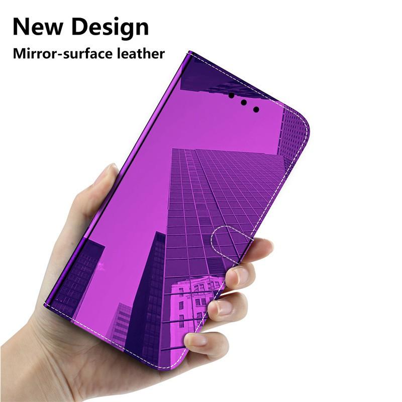 Ốp lưng da ví gập cho Samsung Galaxy A10 A20 A30 A40 A50 A70 A10S A20S A30S A50S A70S M10