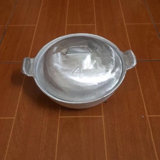 Tộ gang đúc kho thịt cá 21cm