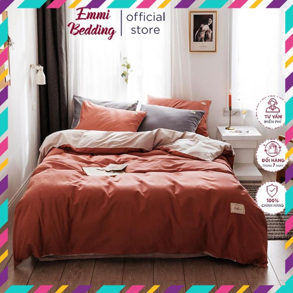 Bộ Chăn Ga Gối Miễn Phí Bo Chun, Chất Liệu Cotton Thoáng Mát, Mềm Mịn