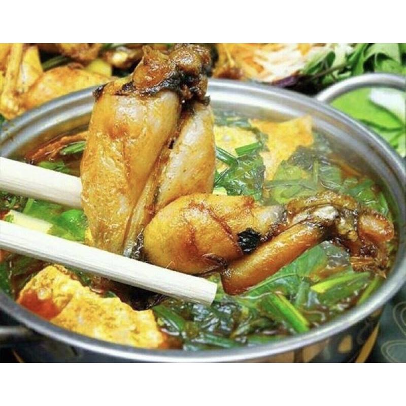 Đùi ếch làm sạch nấu lẩu cháo ếch rang muối sả bổ dưỡng - 500g