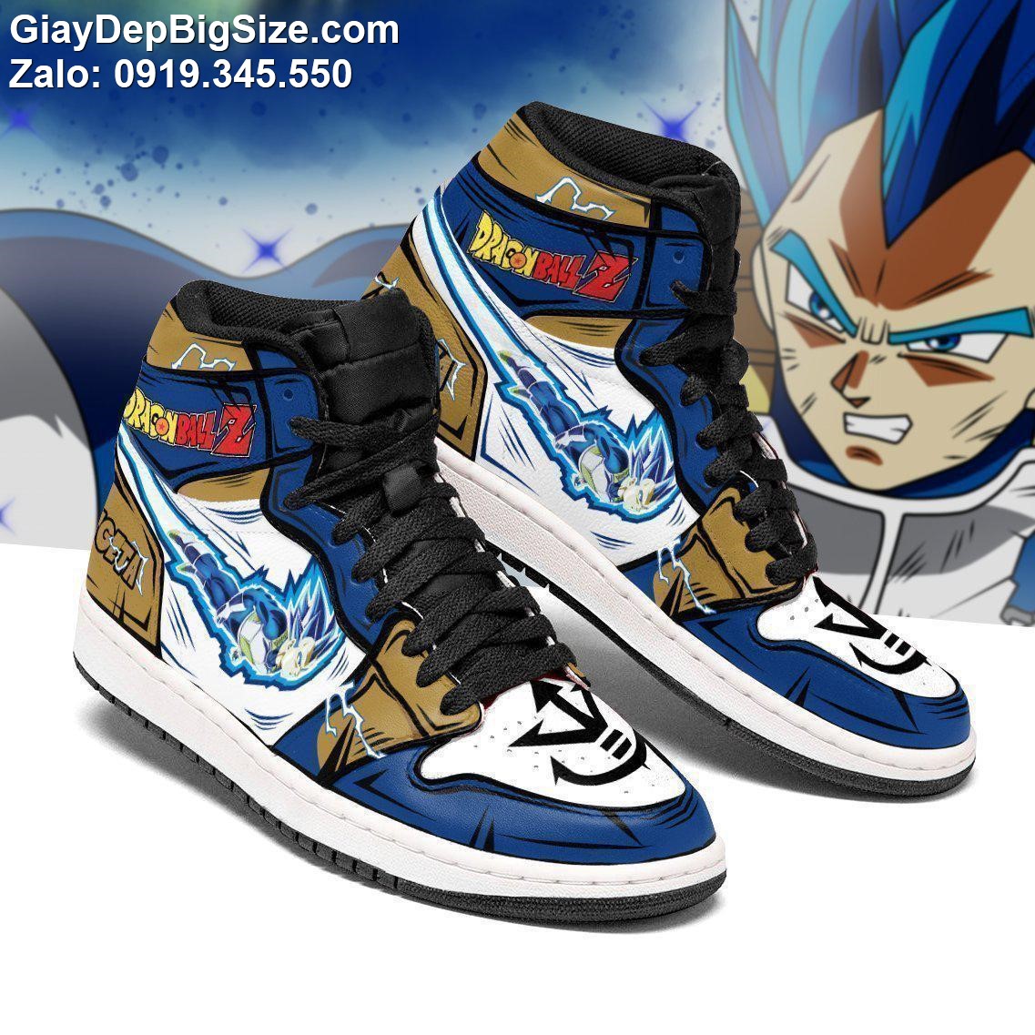 Giày thể thao custom nhân vật anime cỡ lớn 45 46 47 48. Big size custom sneakers for wide feet (One Piece, Naruto...)