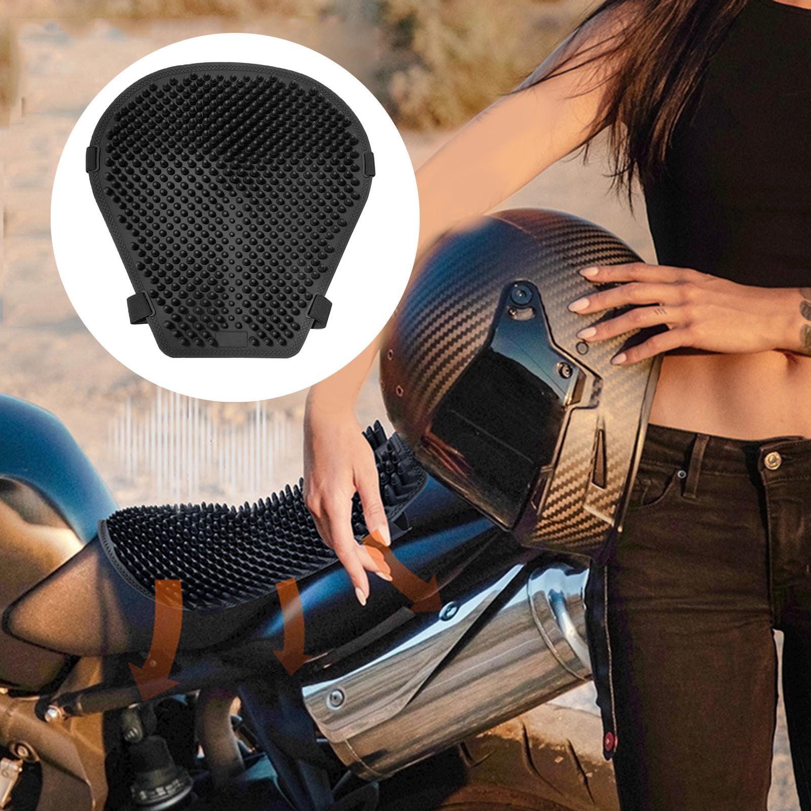 Silicone Motorcycle Seat Cushion Decompression Seat Cover Seat Pad