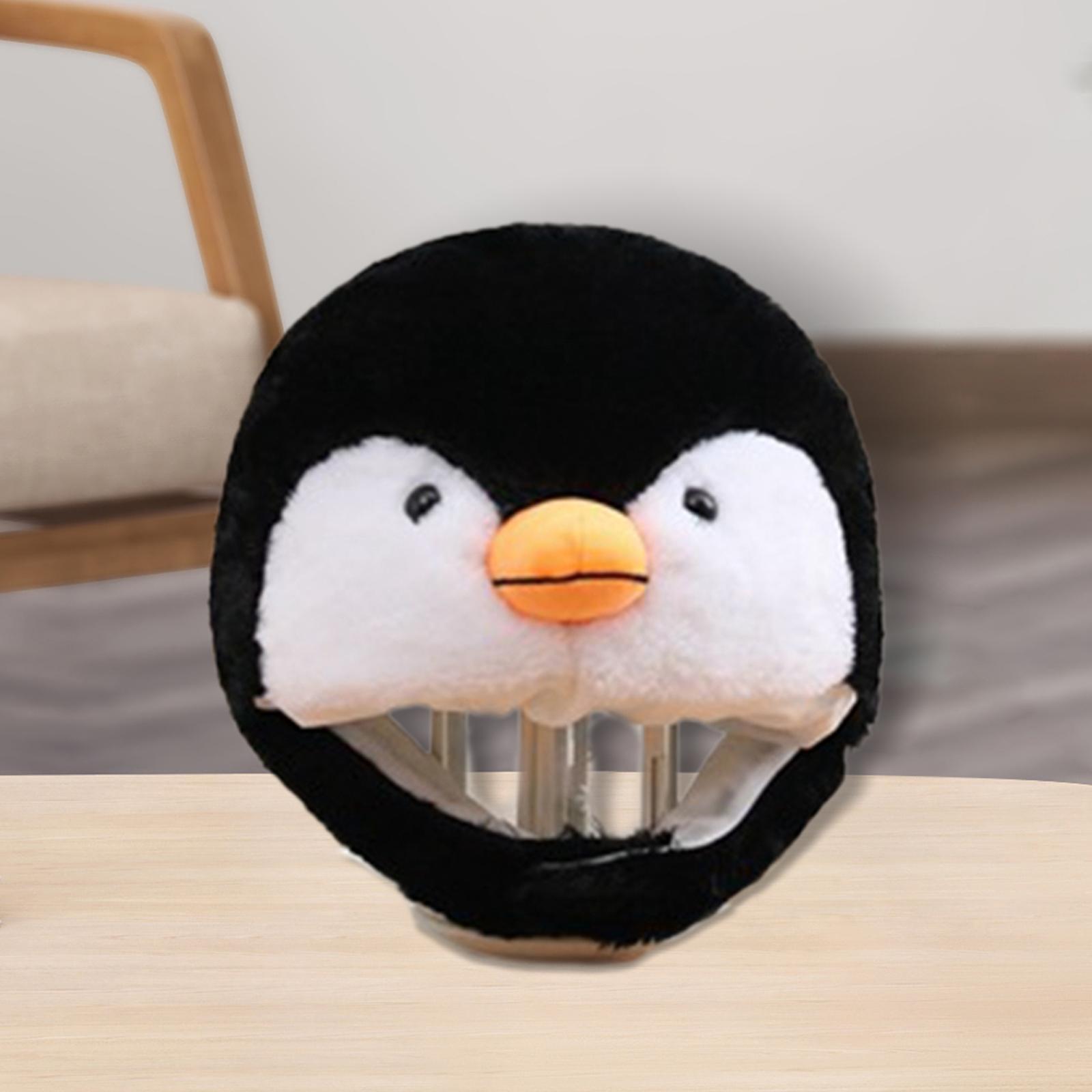 Penguin Plush Hat Ski Hat Costume Cartoon Plush Hat for Christmas Cosplay