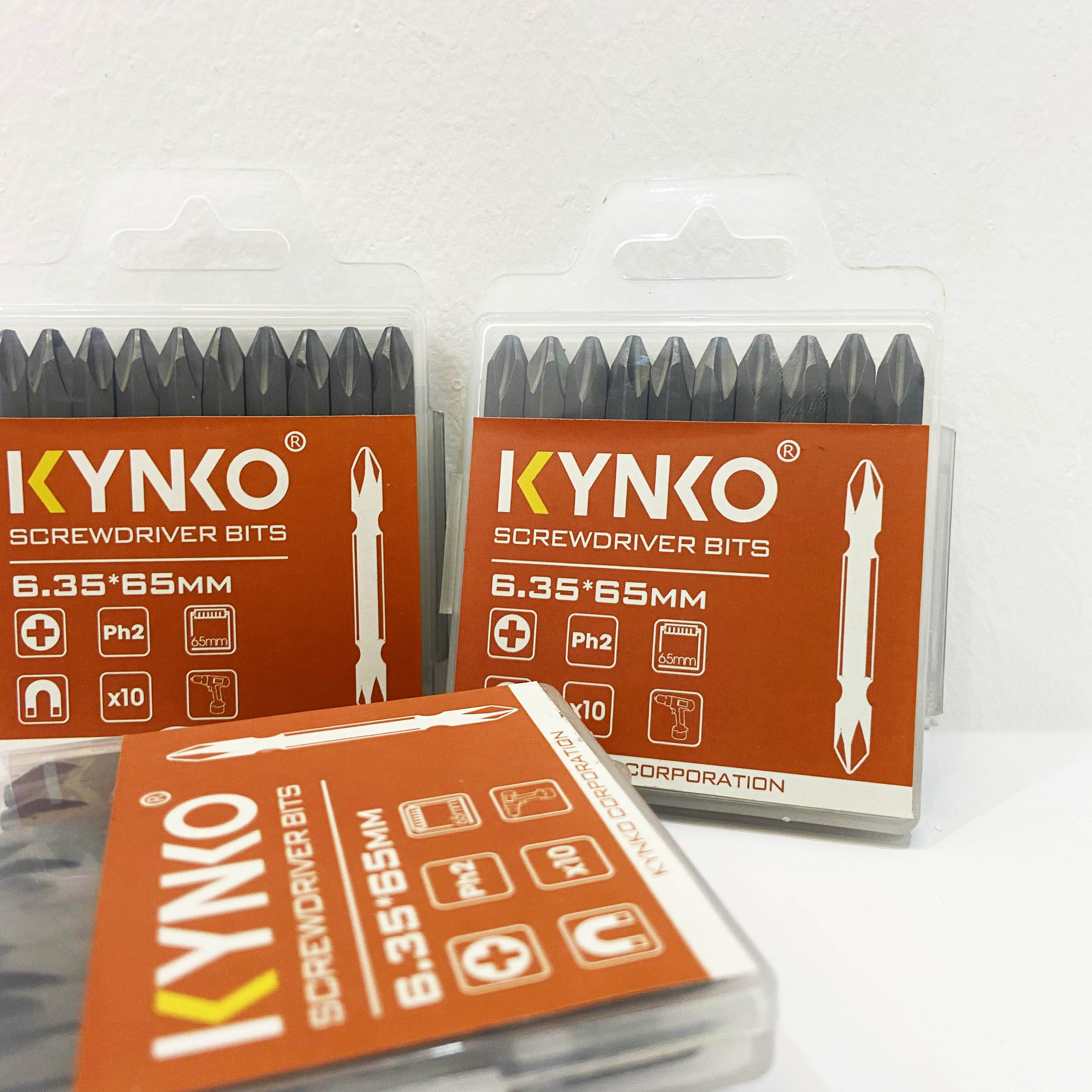 Mũi vít 2 đầu PH2  chiều dài 65mm CHÍNH HÃNG KYNKO MVKM2XPH2-065-V10
