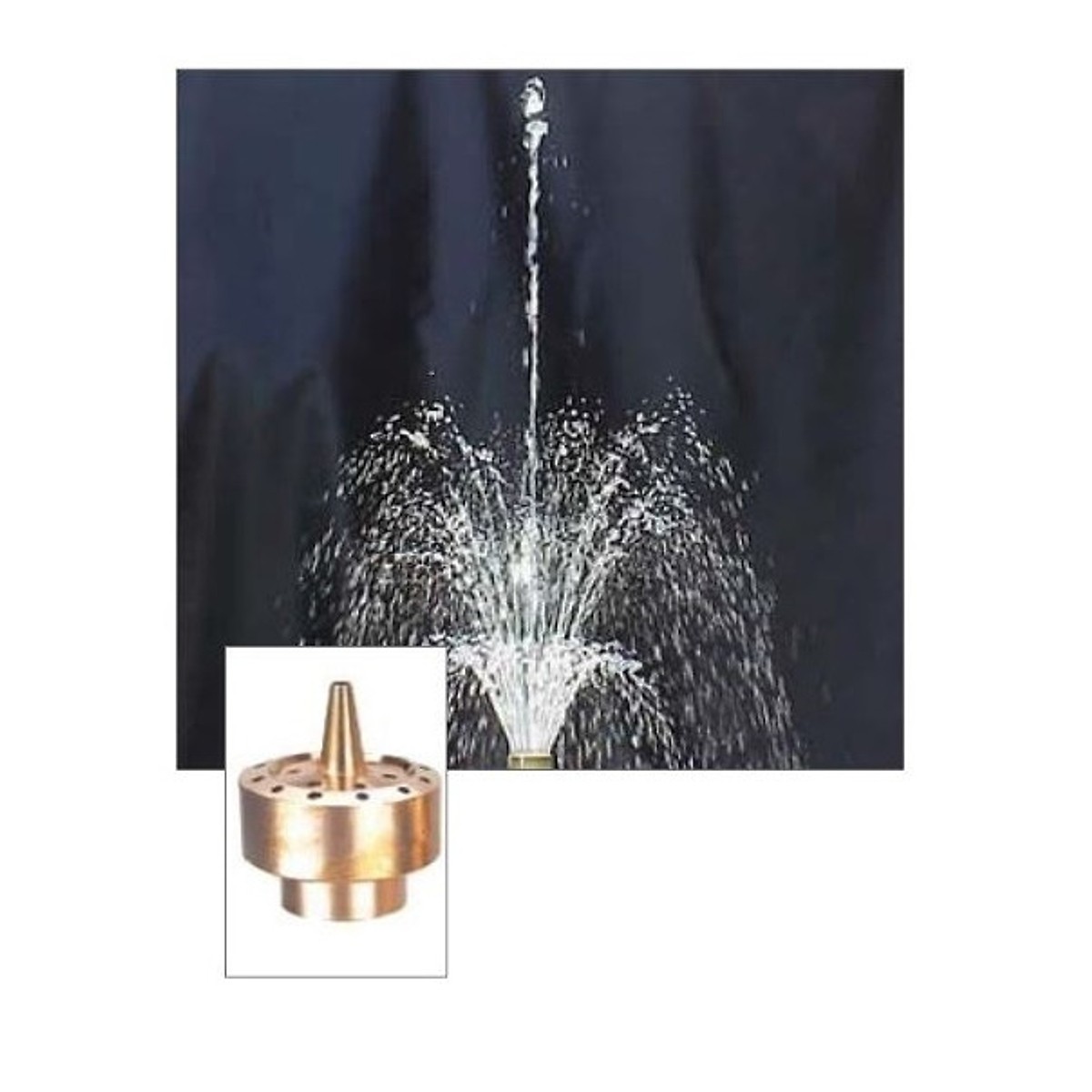 Đầu phun nước nghệ thuật hình bông hoa phi 60