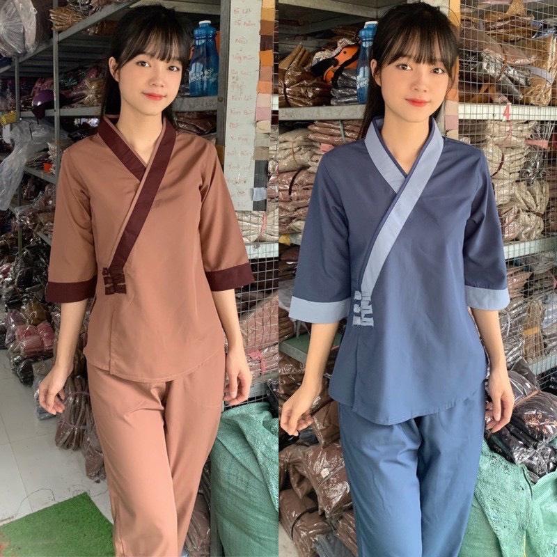 ĐỒ LAM ĐI CHÙA Cổ Chéo Ba Nút