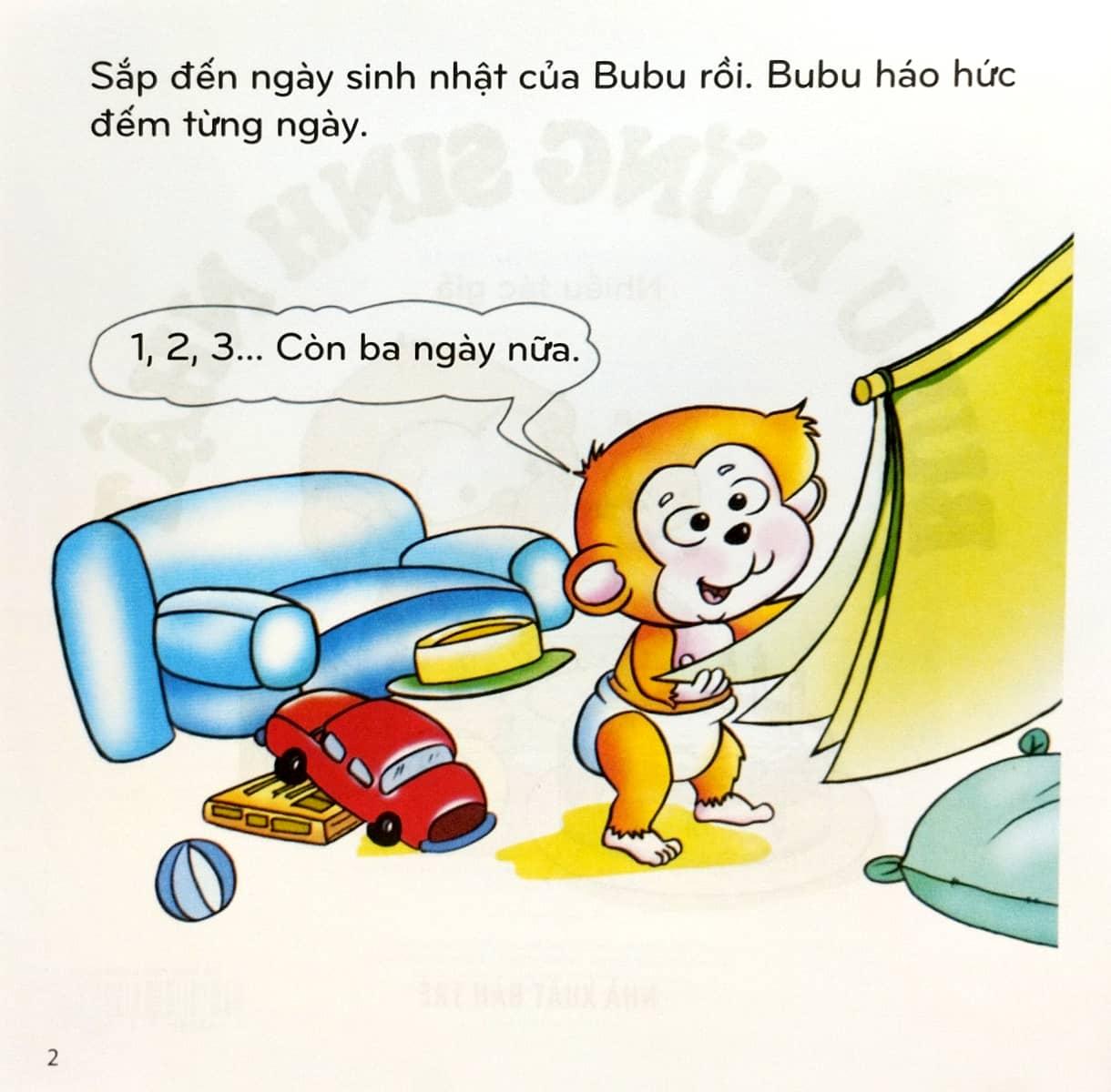 Bé Học Lễ Giáo - Bubu Tập 39: Mừng Sinh Nhật (Tái Bản 2023)