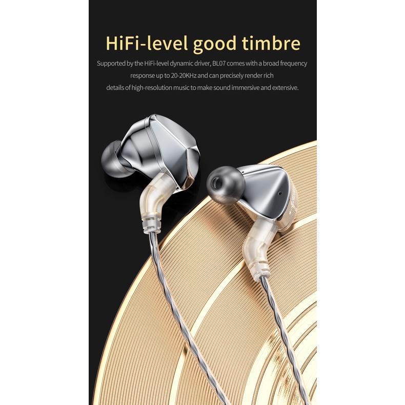 Tai Nghe Nhét Tai BLON BL-07 10mm bl03 bl07 IEM Có Dây Chất Lượng Cao