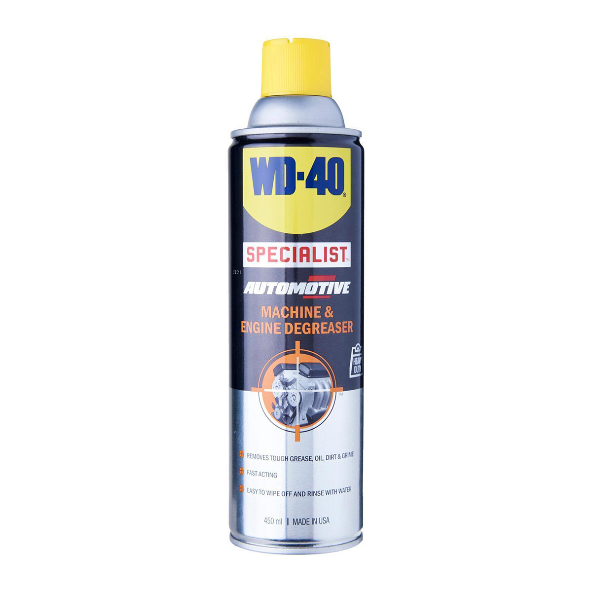 Chai Tẩy nhờn dầu mỡ mạnh mẽ WD-40 Machine &amp; Engine Degrease 450ml