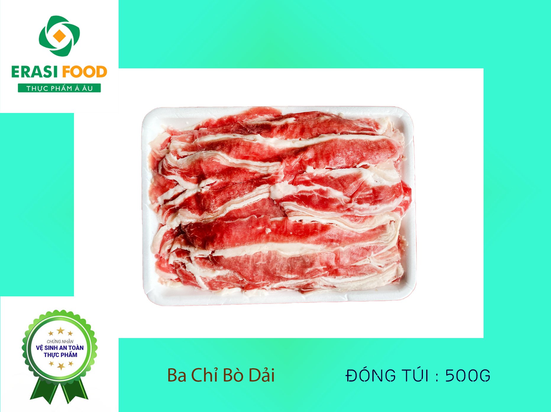 Ba Chỉ Bò Dải - 1Kg