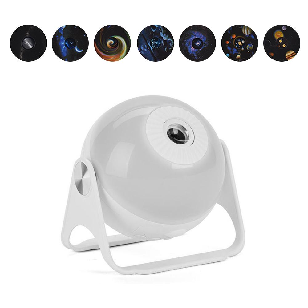 Galaxy Projector Moon lamp-Baby Night Light Star Planetarium Projector 7 in 1 Constellation Projection for Party Decor