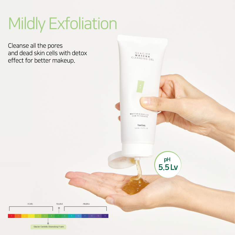 Sữa Rửa Mặt Dành Cho Da Mụn Feelxo Matcha Cleansing Gel 150ml