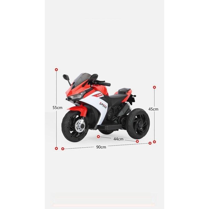 XE MÁY ĐIỆN TRẺ EM kiểu dáng thể thao - xe điện cho bé 1-5 tuổi