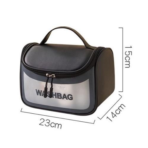 Túi Đựng Mỹ Phẩm Du Lịch Đựng Đồ Trang Điểm Sang Trọng Washbag Trong Suốt Chống Nước Tiện Dụng