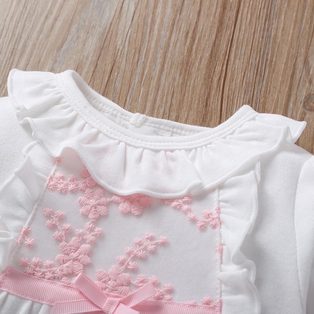 Bộ Quần Áo Cotton Dành Cho Bé Sơ Sinh Áo Liền Quần Cho Bé Ngủ Cho Trẻ Sơ Sinh Cho Bé Tập Đi Mùa Thu Quần Áo Quần Áo Bé Gái 0 Có Nón