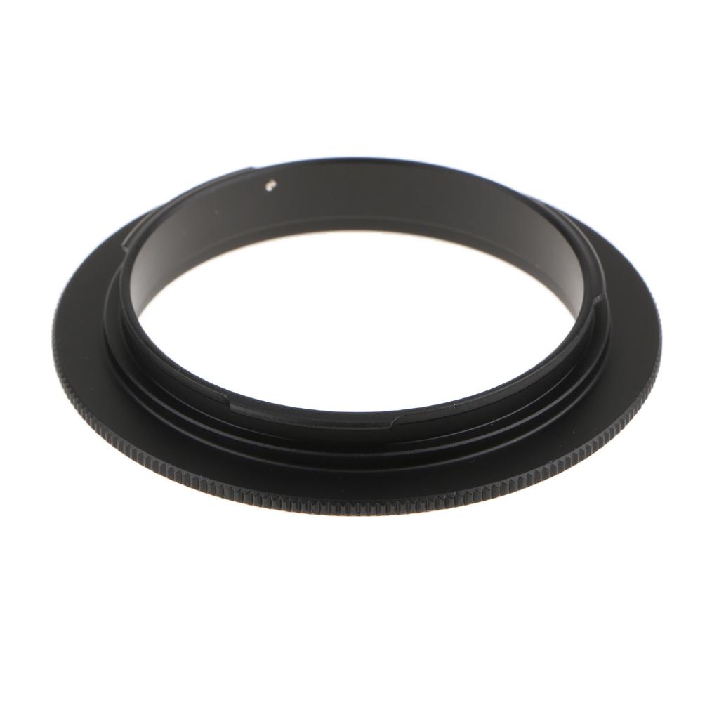 52mm Macro Lens Reverse Adapter Ring For Canon EOS EF 1100D 60D 5D 7D II Camera