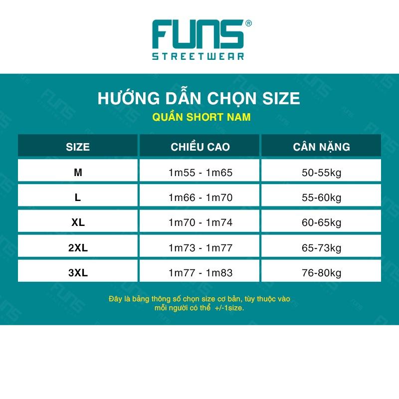 Quần short nam đẹp FUNS mã KC-N dáng lửng thun trơn ngắn vải gió bó phong cách mùa hè mát mẻ