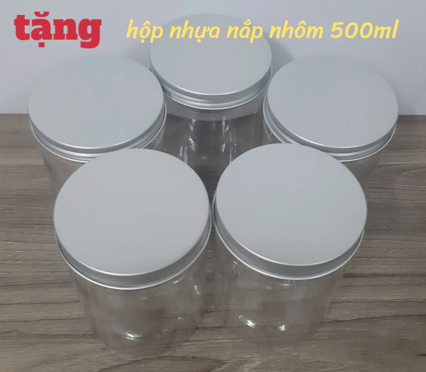 HÀNG CAO CẤP, Bộ 3 hộp đựng gia vị bằng nhựa gắn tường không cần khoan đục ( tặng lọ nhựa nắp nhôm 500ml) màu ngẫu nhiên