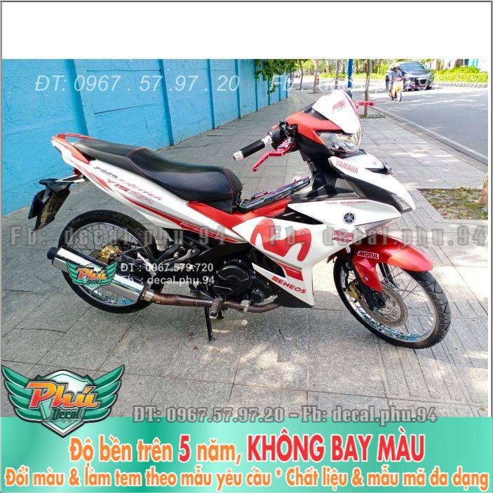 Tem rời Exciter 150 Movistar Trắng đỏ  -1