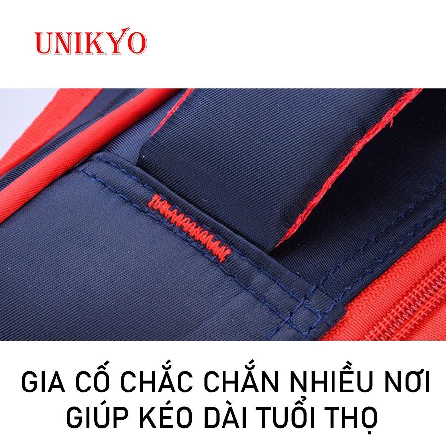 Balo cặp đi học trẻ em siêu nhân anh hùng đội trưởng Mỹ kèm cặp nhỏ và hộp bút ba lô học sinh cho bé trai Unikyo UN51