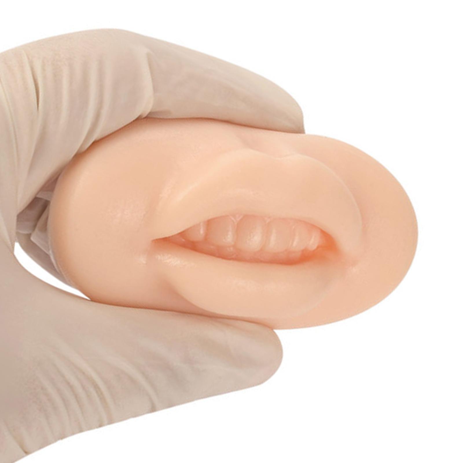 3D Silicone Lip Practice Skin Durable Waterproof for Training Accessories