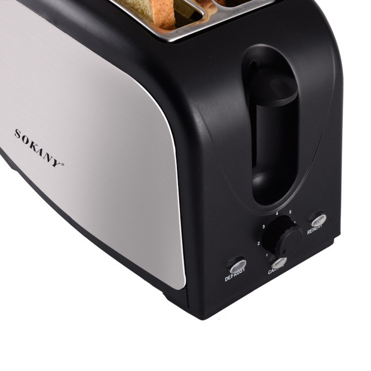 Máy nướng bánh mì tự nảy bánh công suất 800W SOKANY, công suất 800W [ BẢO HÀNH UY TÍN 1 NĂM ] - HÀNG CHÍNH HÃNG - DELIYA