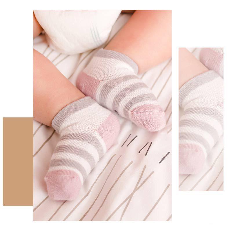 Set 5 Đôi Tất cho bé Xuất Nhật 100% Cotton Mềm Mại Cho Bé