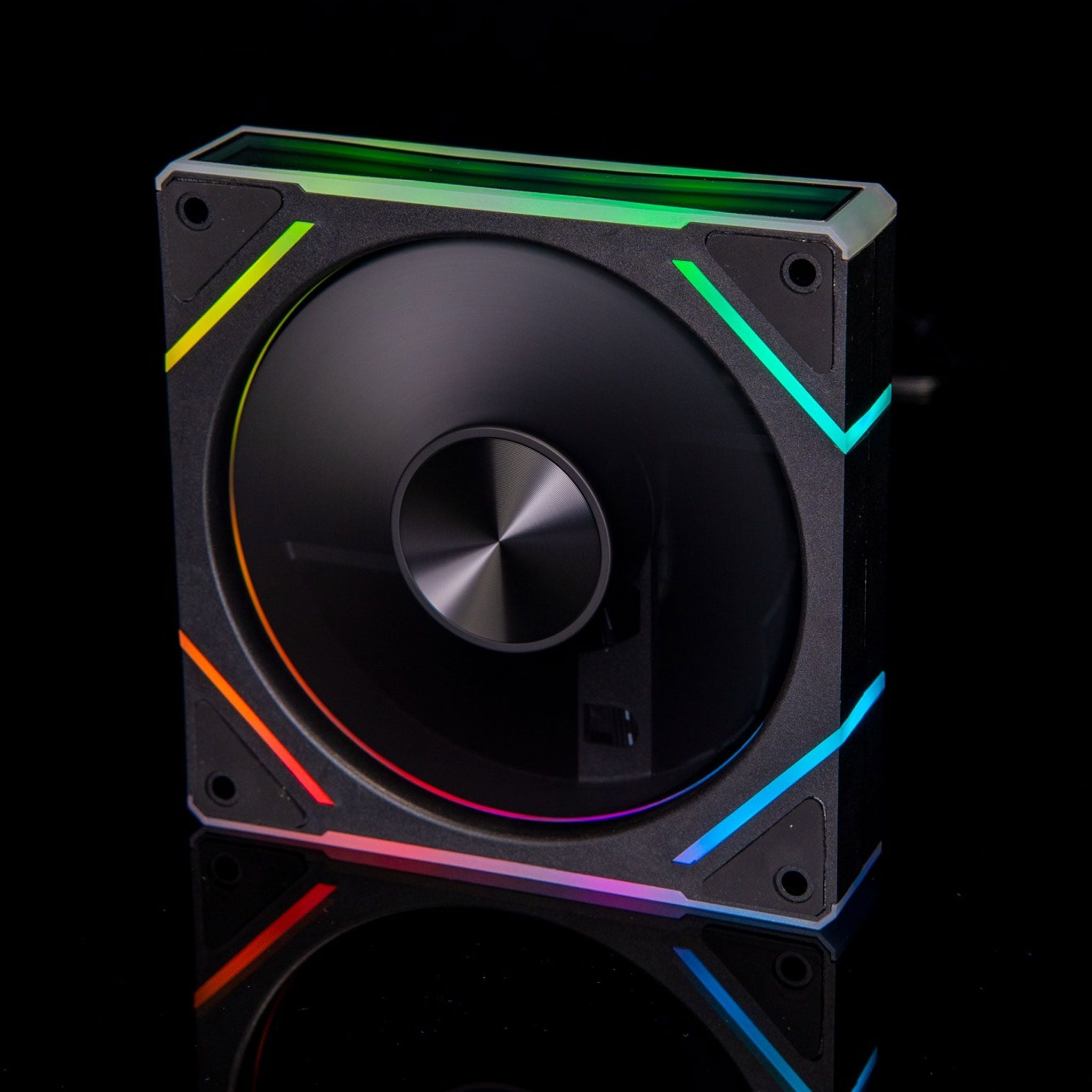 Quạt Tản Nhiệt Fan Case Leopard V1 ARGB Sync Main Đen/ Trắng – Hàng Chính Hãng