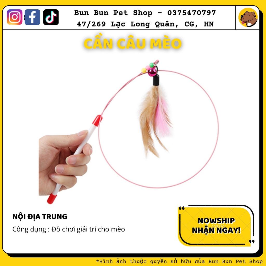 Cần câu mèo đồ chơi