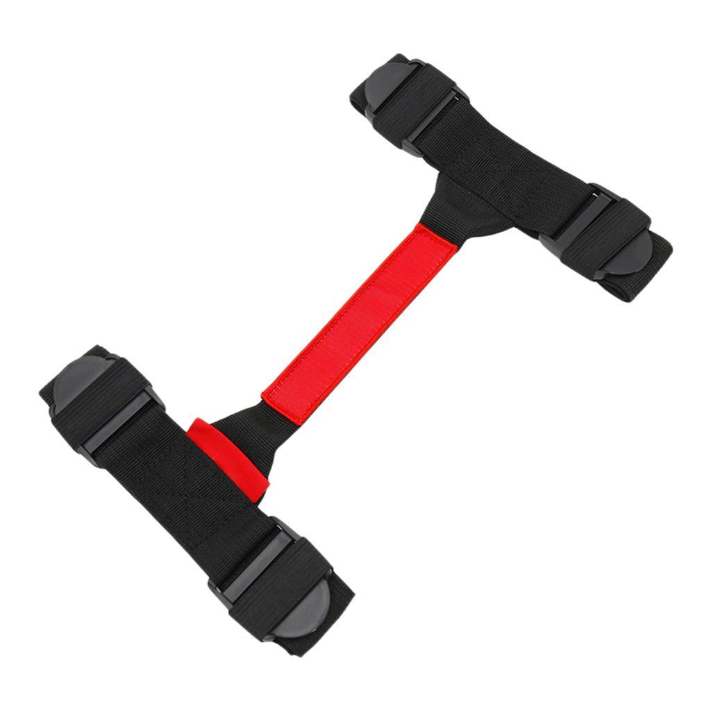 Motorcycle Side Aluminum Box Handle Strap Rope for F800GS Red