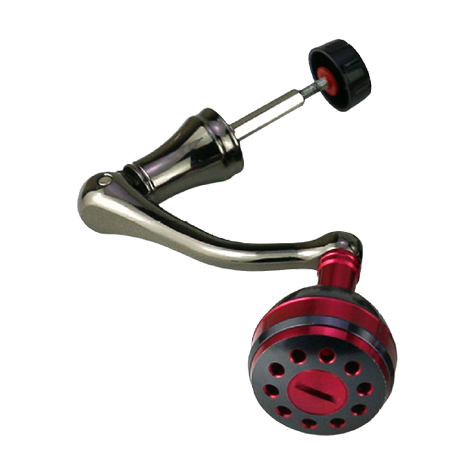 Fishing Reel Handle, Rocker with Round Knob Rocker Grip Maintenance Accessories Crank Handle Power Reel Handle