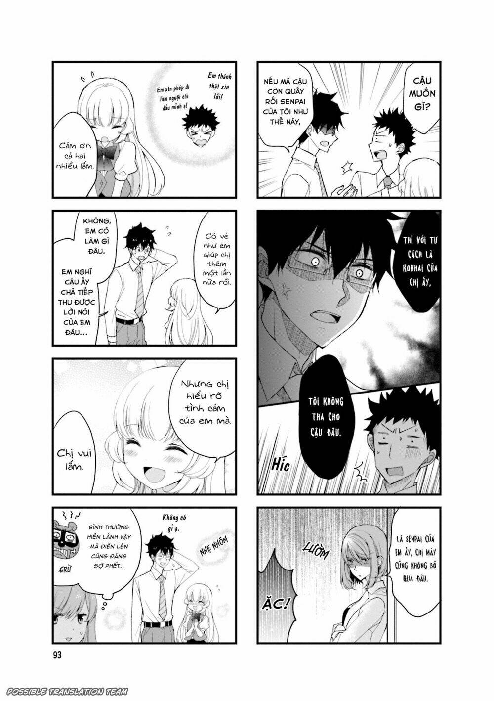 senpai nhỏ nhắn của tôi rất dễ thương chapter 27 9