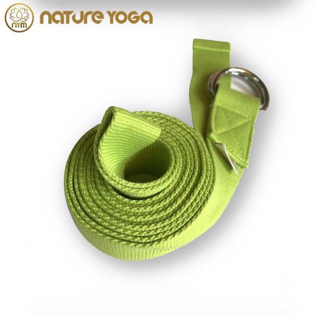 Dây Đai Tập yoga Nature Yoga’mat (2.5 mét) Xanh lá