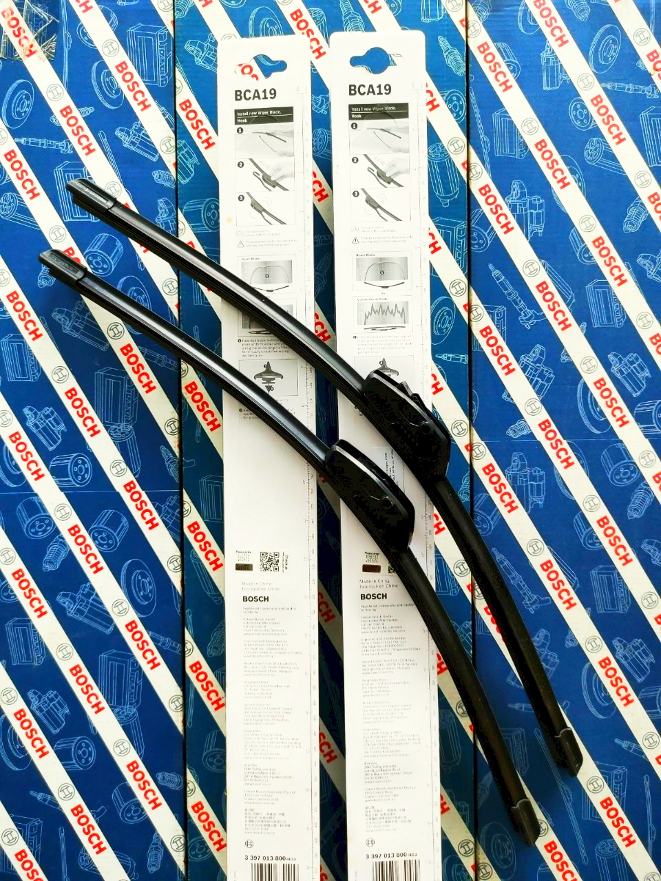 Bộ Thanh Gạt Mưa Bosch - Suzuki Swift - BCA19X19