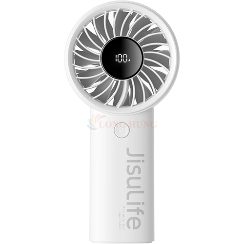 Quạt mini tích điện cầm tay Jisulife Handheld Fan Life4 5000mAh - Hàng chính hãng