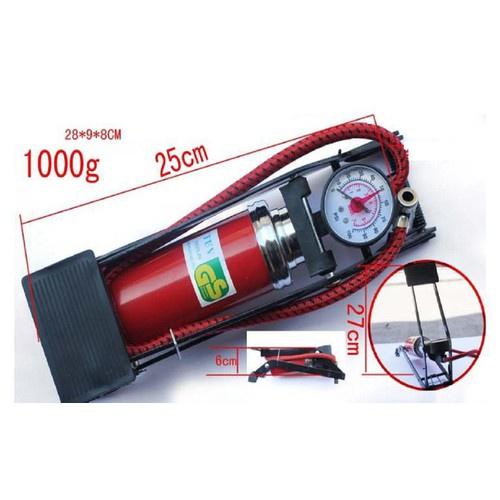 Bơm đạp chân 1 piston dùng cho ô tô-xe máy-bơm hơi đạp chân 1 nòng-Gấp gọn tiện lợi dễ mang theo-Yumeshop94
