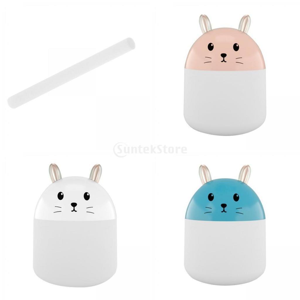 3 Pieces Cute Rabbit Wireless Humidifier Micro USB W/ 250ml Water Tank