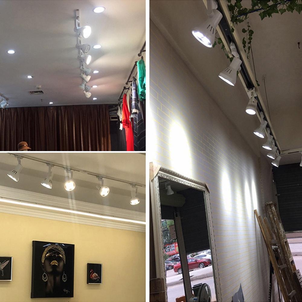 Đèn rọi ray LED 35W, Ánh sáng chiếu điểm Trang trí phòng khách, Nhà hàng, Khách sạn, Showroom, Tiểu cảnh Thủy sinh