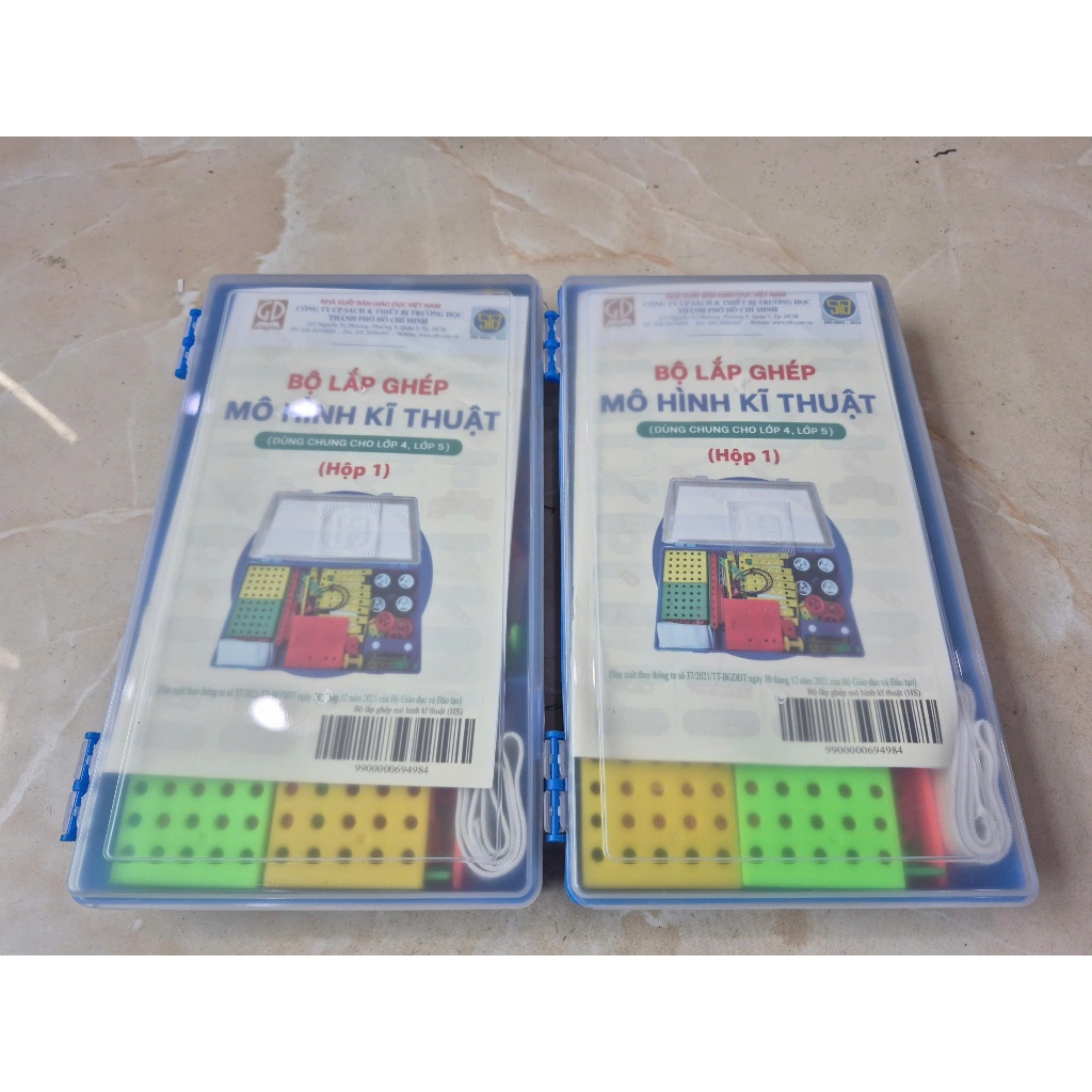 Bộ Lắp Ghép Mô Hình Kĩ Thuật - Dùng Chung Lớp 4, Lớp 5 (Hộp 1)