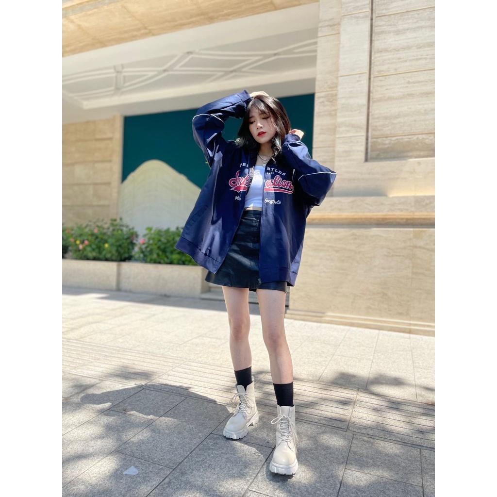 Áo khoác SIMBALION jacket dù 2 lớp unisex nam nữ _Unisex